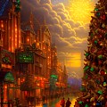 Christmas Shopping on a Beautiful Day